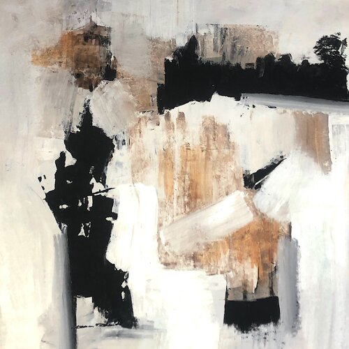 Elegant minimalist abstraction von Dam Domido, Malerei kaufen auf Singulart