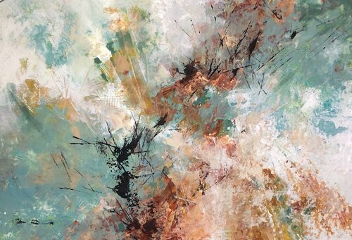 Pinky way di Dam Domido, Pittura in vendita su Singulart