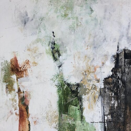 Nature in the city van Dam Domido, Schilderij te koop op Singulart
