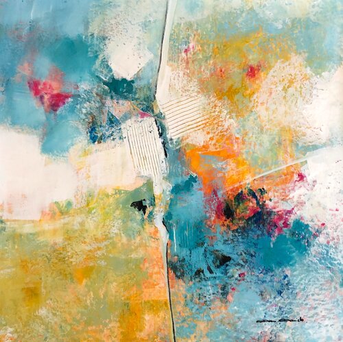 L'autre rive by Dam Domido, Painting for Sale on Singulart