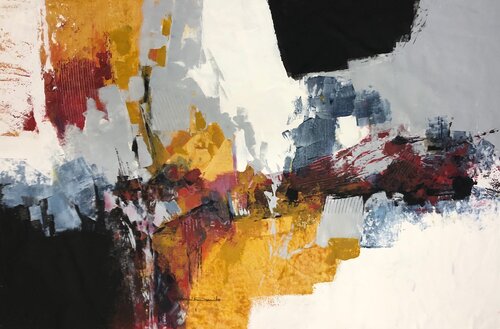 Abstract cityscape Dam Domido