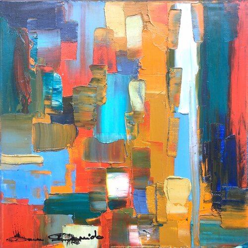 Abstaction 200 09 van Dam Domido, Schilderij te koop op Singulart