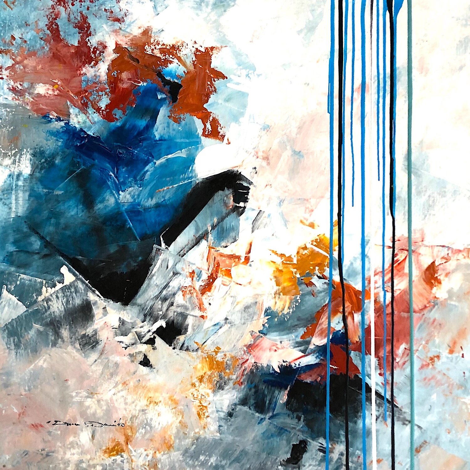 Autumn's sky Dam Domido