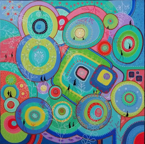 Porte-bonheur 2 par Veronique Peytour, Peinture en vente sur Singulart