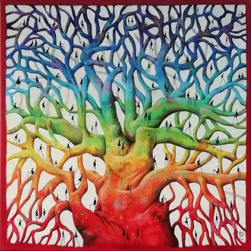 Arbre de vies 1 di Veronique Peytour, Pittura in vendita su Singulart