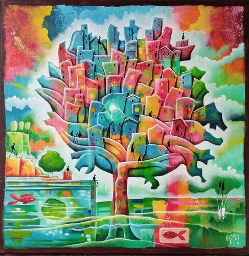 graines de vies di Veronique Peytour, Pittura in vendita su Singulart