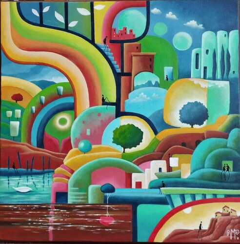 Une grande respiration par Veronique Peytour, Peinture en vente sur Singulart