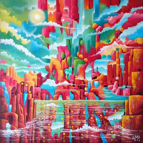 Nos îles secrètes von Veronique Peytour, Malerei kaufen auf Singulart