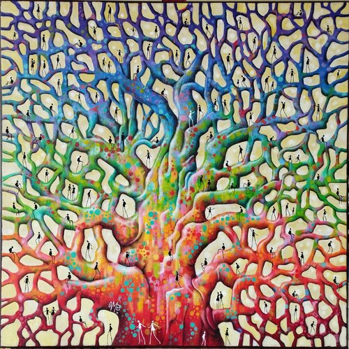 La Source de vie von Veronique Peytour, Malerei kaufen auf Singulart