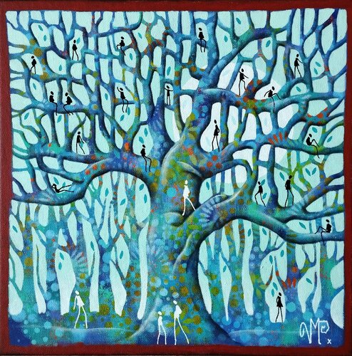L'art de la promenade von Veronique Peytour, Malerei kaufen auf Singulart