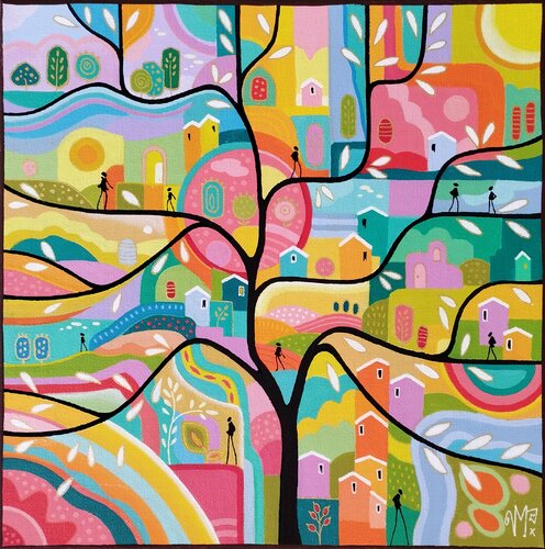 Éclosion de printemps par Veronique Peytour, Peinture en vente sur Singulart