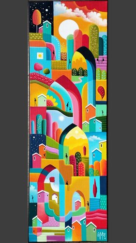 Un pied sur terre par Veronique Peytour, Peinture en vente sur Singulart