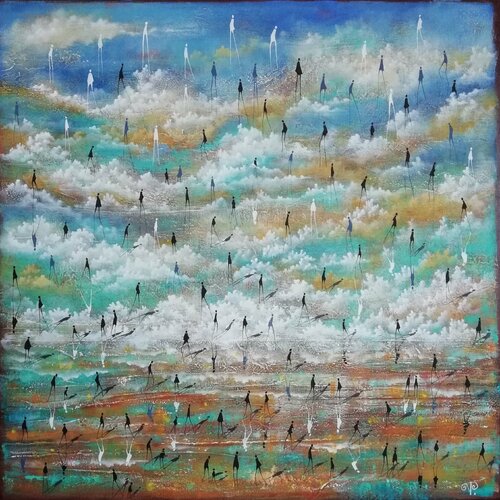 Entre ciel et terre, la Vie di Veronique Peytour, Pittura in vendita su Singulart