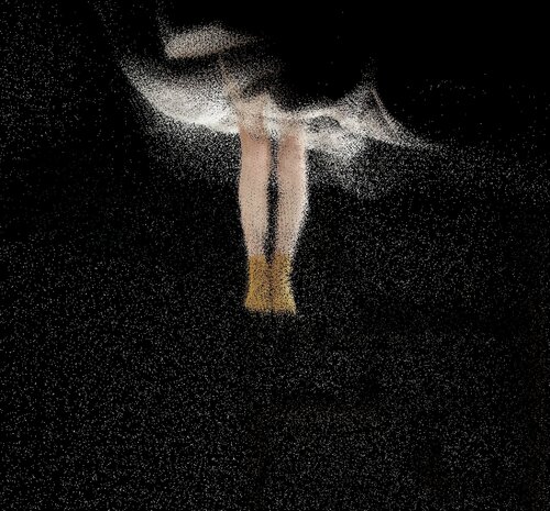 Tombées du ciel di Christine Vannier, Digitale in vendita su Singulart