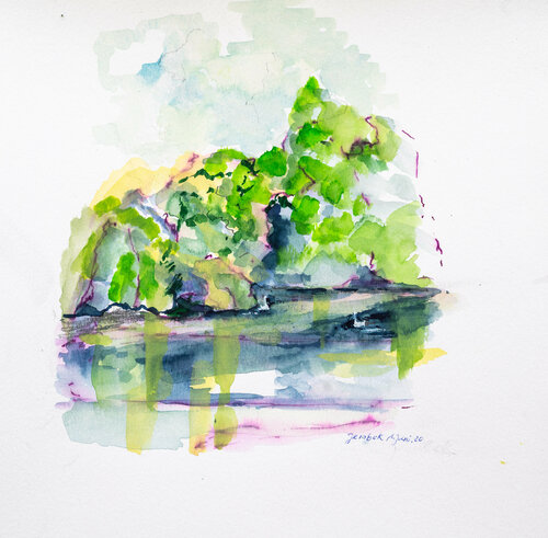 Jersbek by Marie-Luise Beyer, Work on Paper for Sale on Singulart