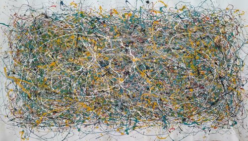 Dripping 0 von Alfredo Bertolini, Malerei kaufen auf Singulart
