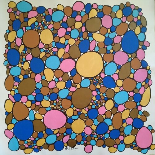 Balls 2 van Alfredo Bertolini, Schilderij te koop op Singulart