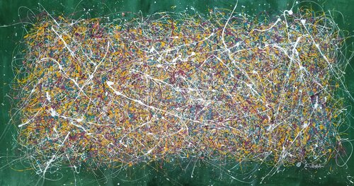 Dripping 6 von Alfredo Bertolini, Malerei kaufen auf Singulart