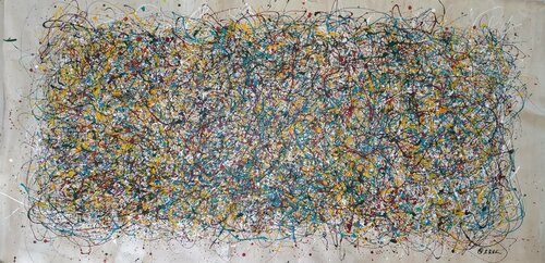 Dripping 8 by Alfredo Bertolini, 회화 for Sale on Singulart