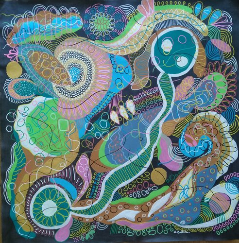 Genesi 1 di Alfredo Bertolini, Pittura in vendita su Singulart