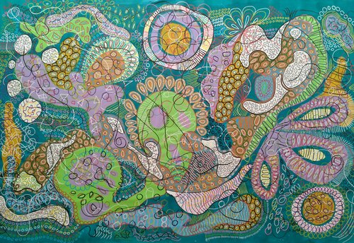 Genesi 2 de Alfredo Bertolini, Pintura a la venta en Singulart