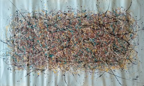 Dripping 1 von Alfredo Bertolini, Malerei kaufen auf Singulart