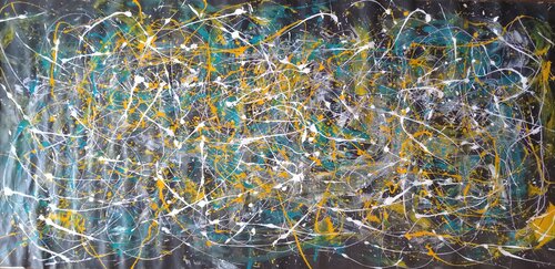 Dripping 3 - 2022 van Alfredo Bertolini, Schilderij te koop op Singulart
