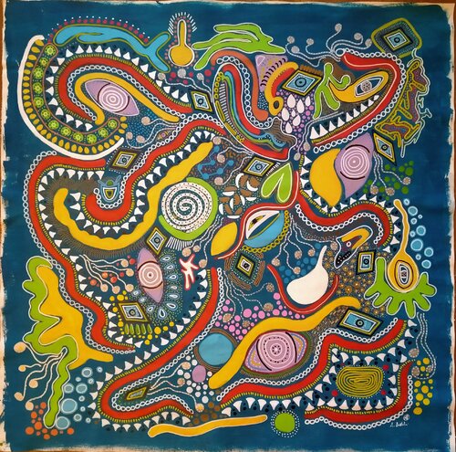 In the silence de Alfredo Bertolini, Pintura a la venta en Singulart