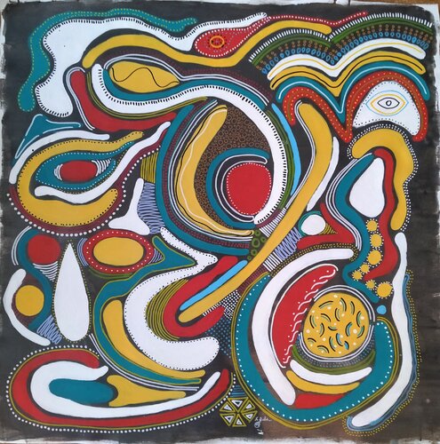 I don't now van Alfredo Bertolini, Schilderij te koop op Singulart