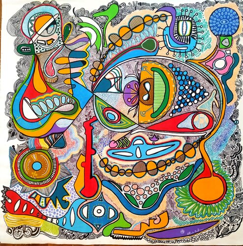 Dream colors van Alfredo Bertolini, Schilderij te koop op Singulart