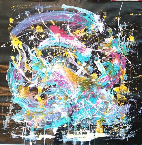 Black-colors di Alfredo Bertolini, Pittura in vendita su Singulart