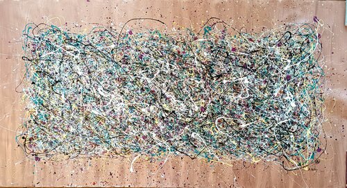 I LOVE DRIPPING 3 di Alfredo Bertolini, Pittura in vendita su Singulart