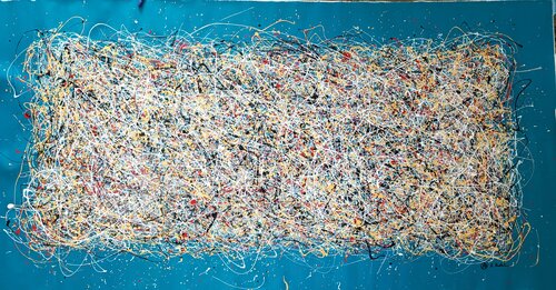 I love dripping 4 van Alfredo Bertolini, Schilderij te koop op Singulart