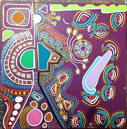 New world de Alfredo Bertolini, Pintura a la venta en Singulart