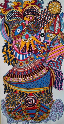 Circus von Alfredo Bertolini, Malerei kaufen auf Singulart