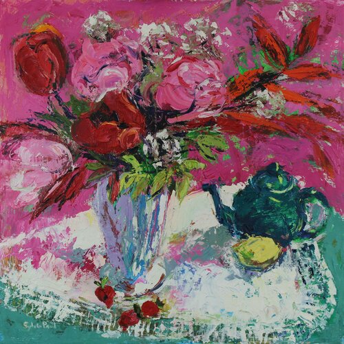 Vibrant Summer Flowers Sylvia Paul