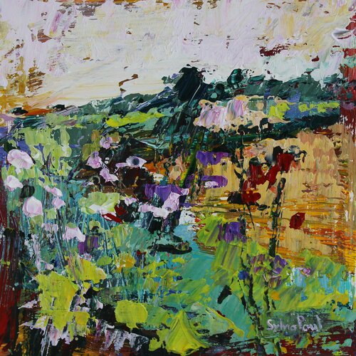 A Wild Touch di Sylvia Paul, Pittura in vendita su Singulart