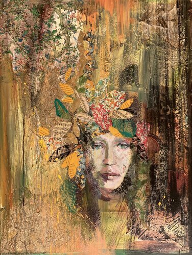 Spirit of the Forest van Sylvia Paul, Schilderij te koop op Singulart