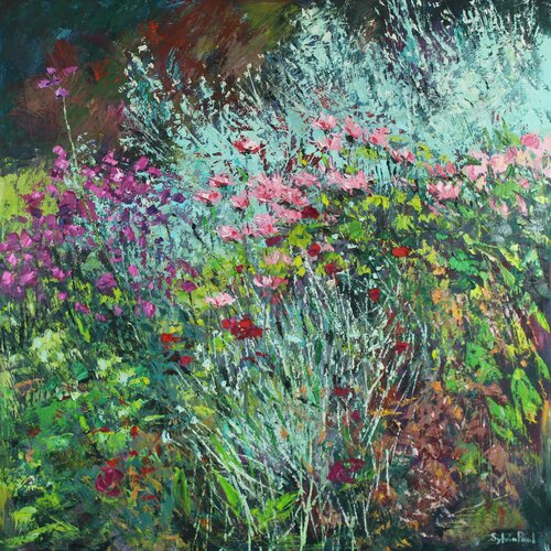 A Touch of Pink di Sylvia Paul, Pittura in vendita su Singulart