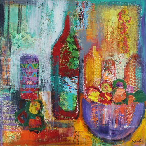 Pop Still Life von Sylvia Paul, Malerei kaufen auf Singulart