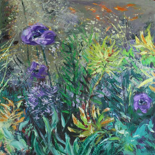 The Pond's Edge van Sylvia Paul, Schilderij te koop op Singulart