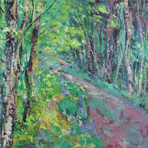 Spring Pathway di Sylvia Paul, Pittura in vendita su Singulart