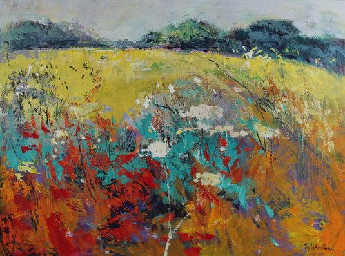 Landscape of Colour di Sylvia Paul, Pittura in vendita su Singulart