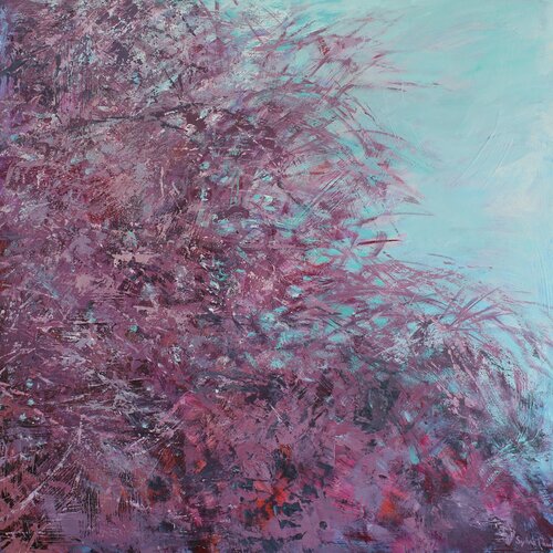 Blooming Spring Tree di Sylvia Paul, Pittura in vendita su Singulart