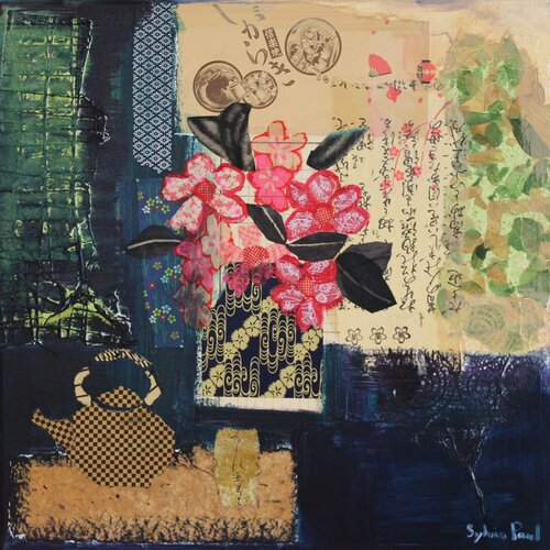 Blossom and Tea van Sylvia Paul, Schilderij te koop op Singulart
