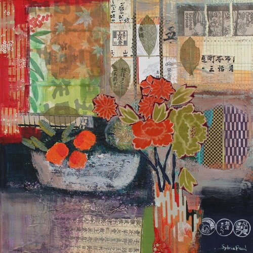 Chrysanthemum van Sylvia Paul, Schilderij te koop op Singulart