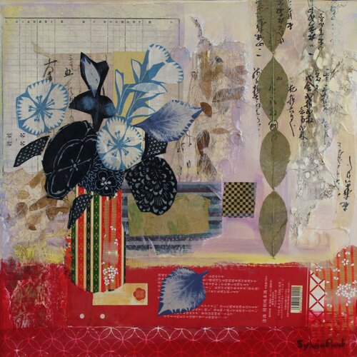 Indigo and Scarlet Sylvia Paul
