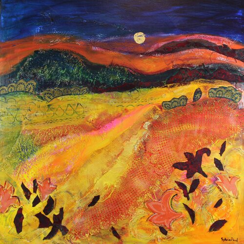From Day to Night van Sylvia Paul, Schilderij te koop op Singulart