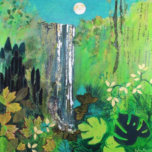 Forest Shower by Sylvia Paul, 회화 for Sale on Singulart