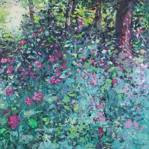 The Edge of the Woods di Sylvia Paul, Pittura in vendita su Singulart